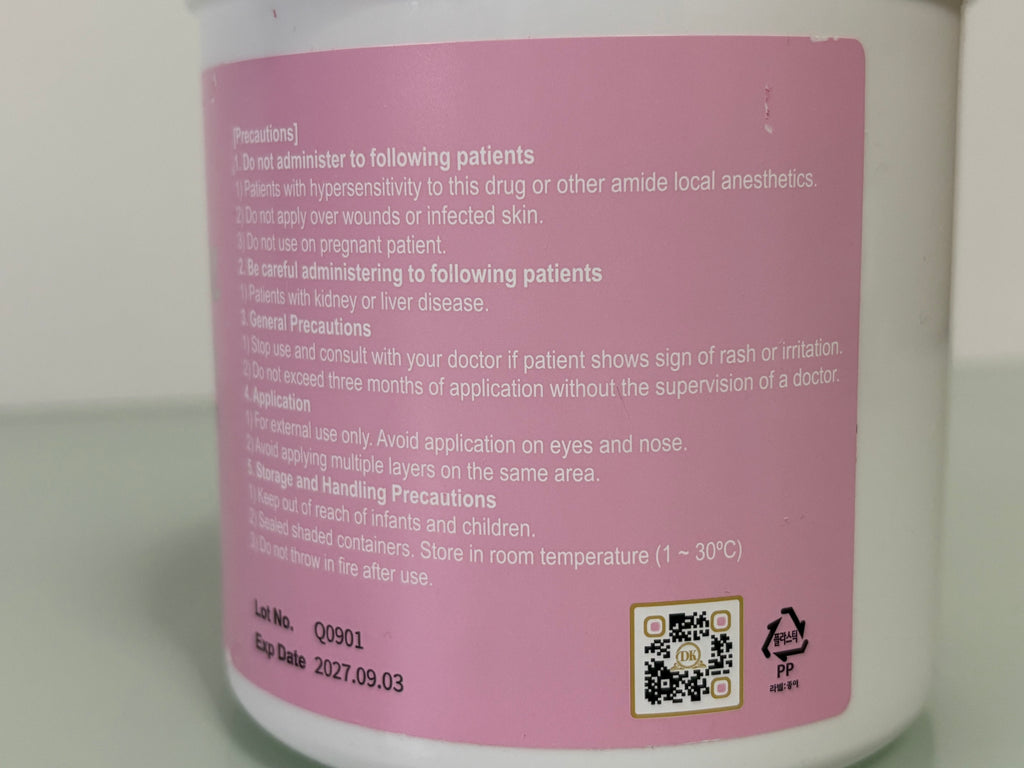 TOPTEN Numbing Cream 500g | MFDS-Approved Topical Anaesthetic