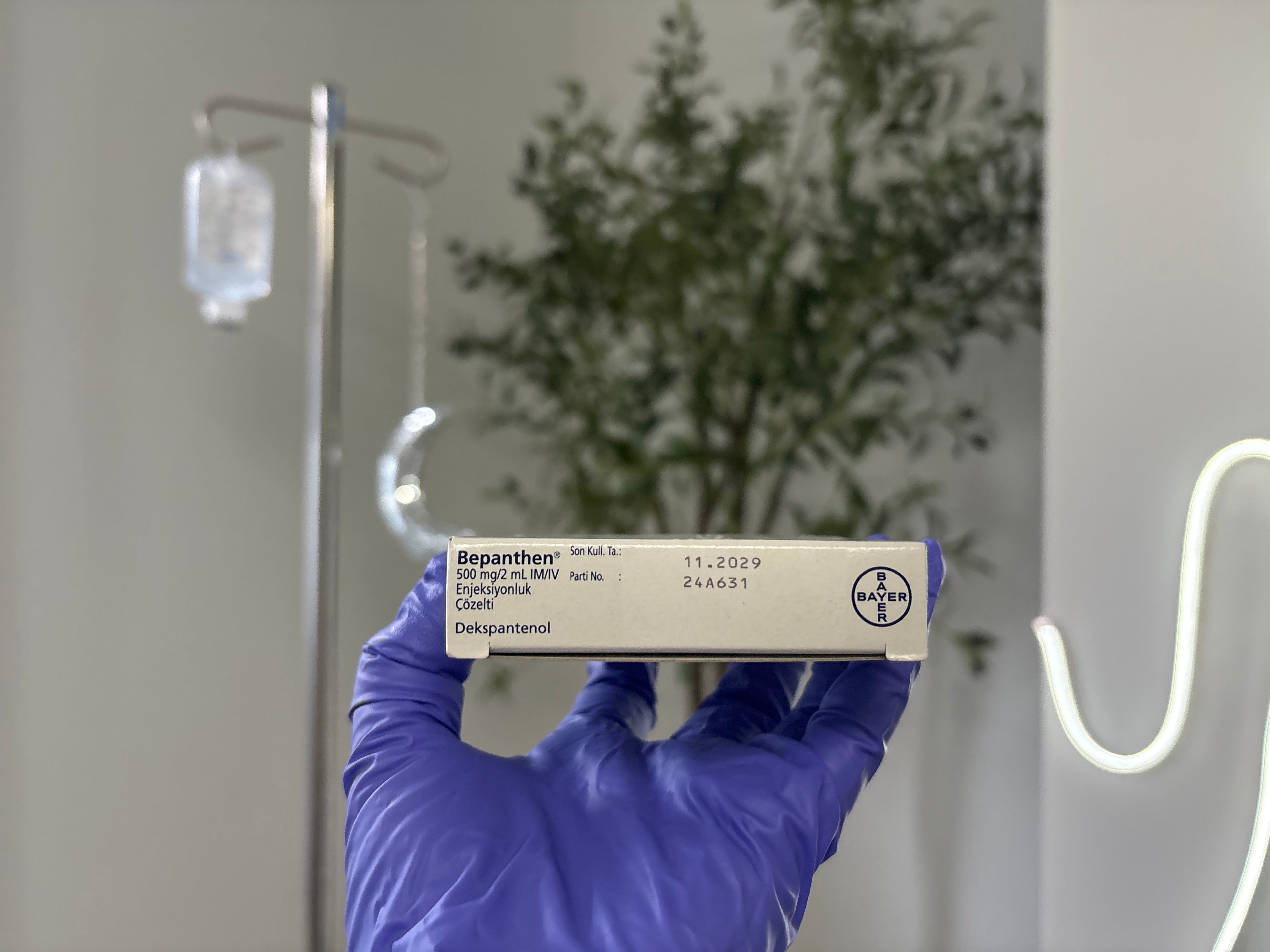 Bepanthen 500mg/2ml | Injectable Vitamin B5 Ampoules | IM & IV | Pack of 5