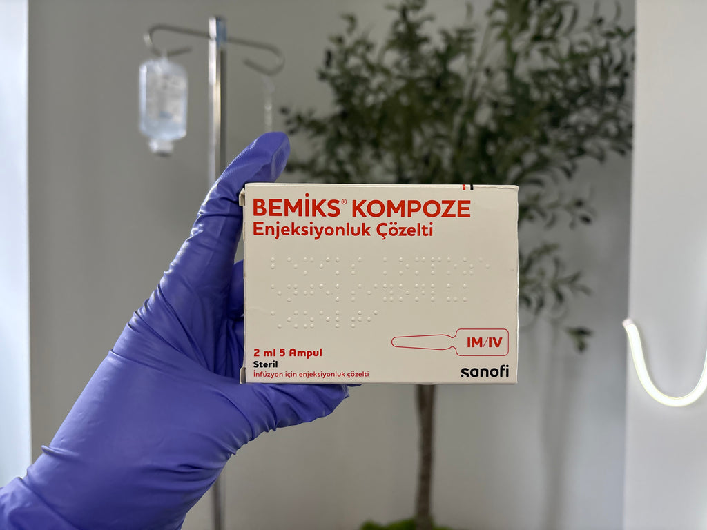 Bemiks Kompoze 2ml | IM and IV Injectable B-Complex Ampoules | x5