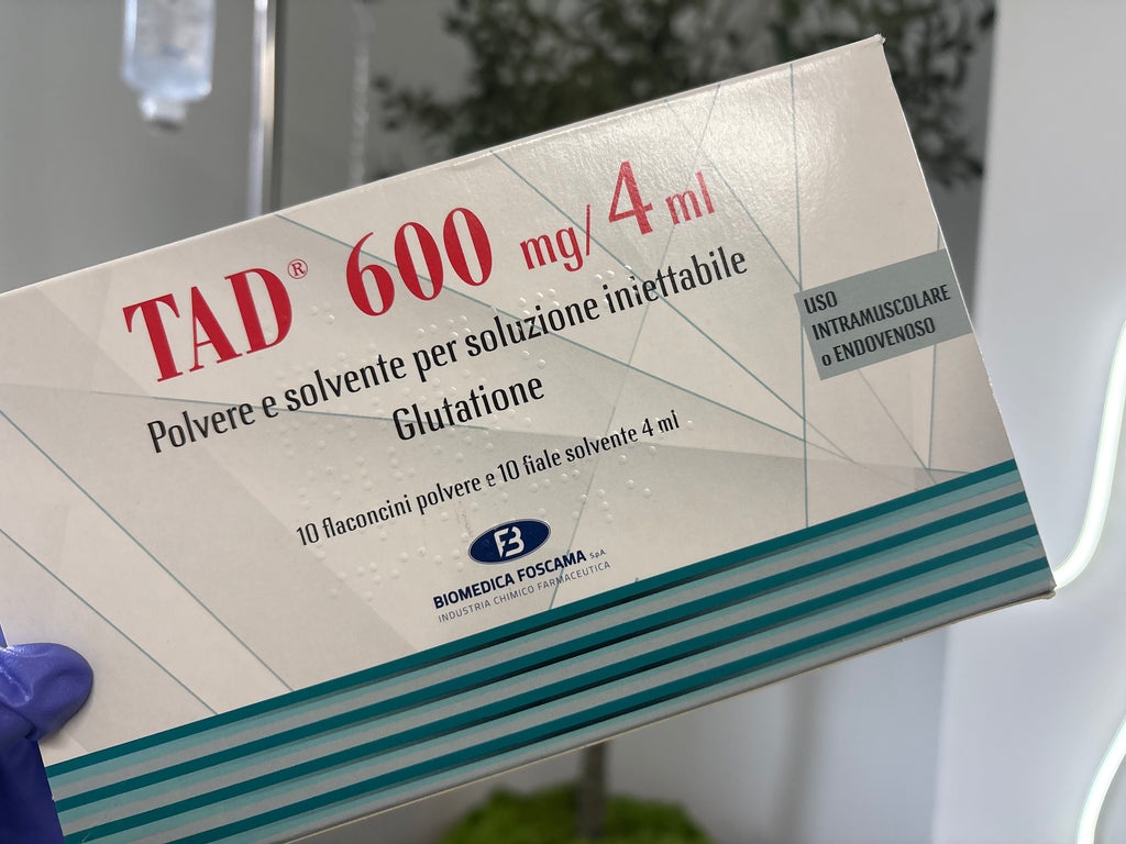 TAD 600mg/4ml | Injectable Glutathione Vials & Solvent | x10