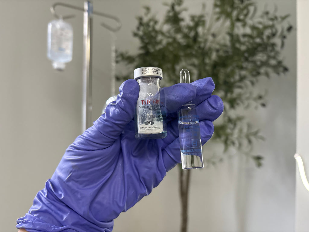 TAD 600mg/4ml | Injectable Glutathione Vials & Solvent | x1