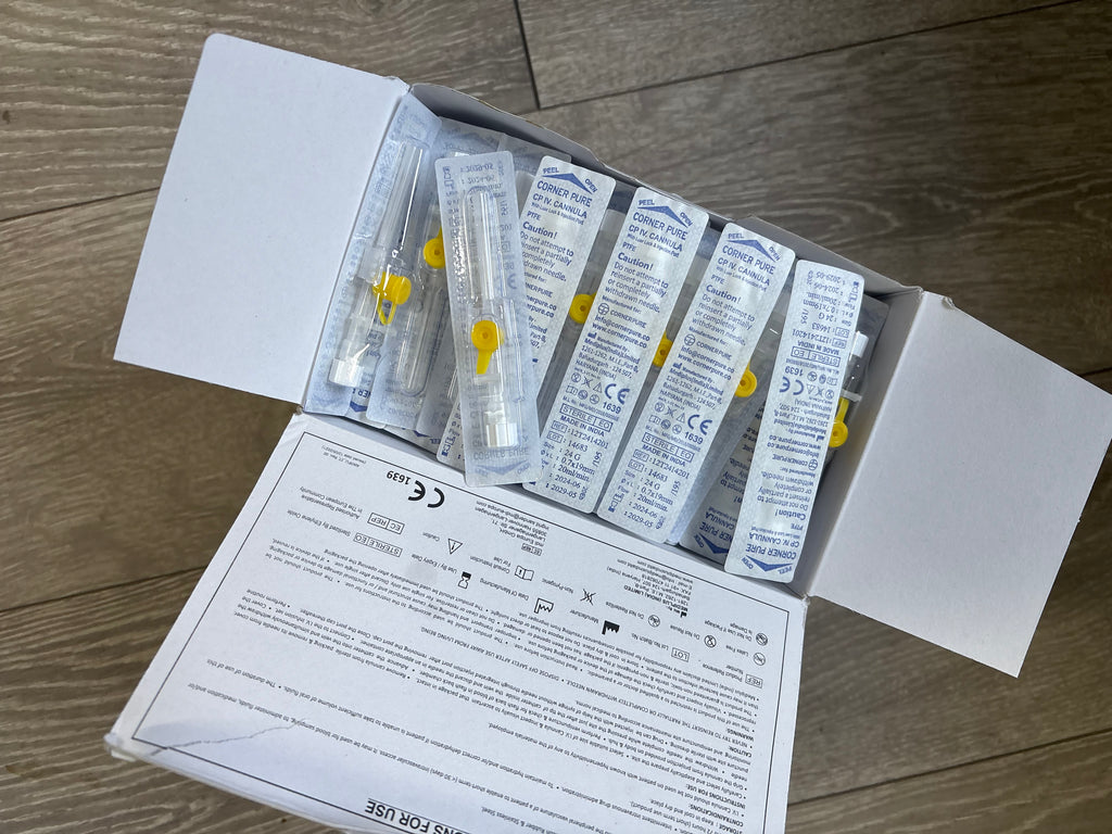 24G Cannula | Sterile Single-Use IV Catheter Cannula
