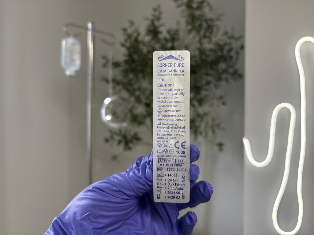 24G Cannula | Sterile Single-Use IV Catheter Cannula